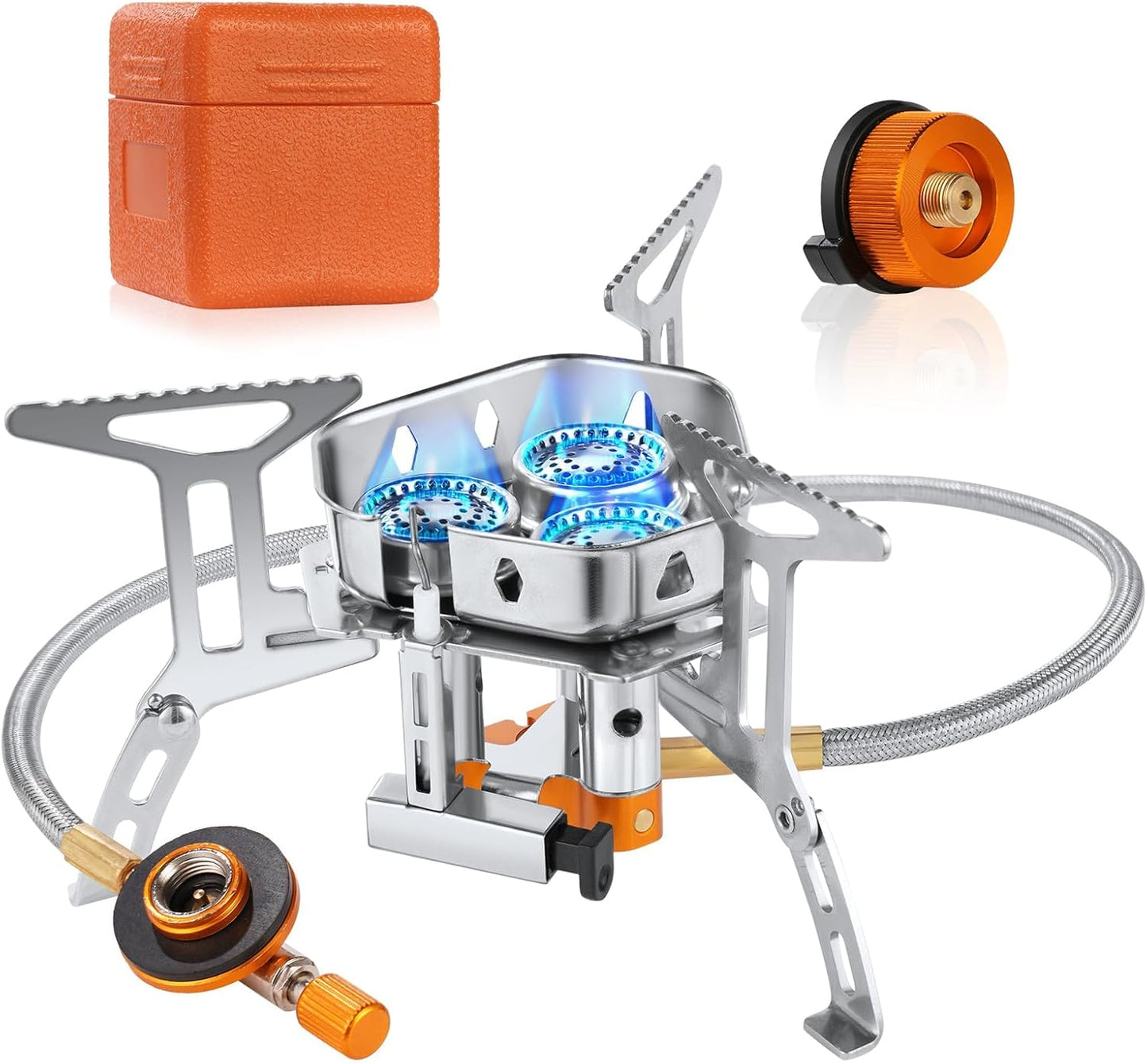Portable Gas Camping Stove | Windproof Rocket Burner