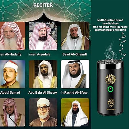 Oud Bukhoor 2-In-1 Electric Incense Burner with Quran Speaker SQ-600