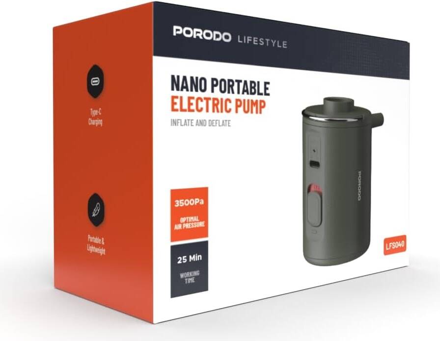 Porodo Nano Portable Electric Pump 3500Pa