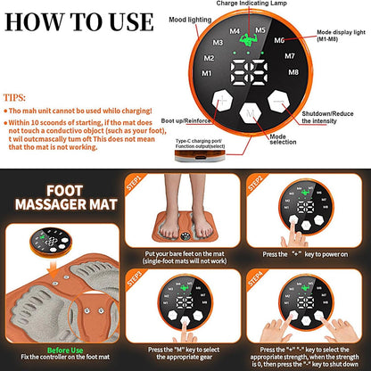 Foot Massager | Electrical Muscle Simultaion Mat