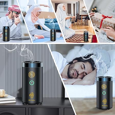 Oud Bukhoor 2-In-1 Electric Incense Burner with Quran Speaker SQ-600