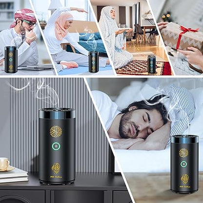 Oud Bukhoor 2-In-1 Electric Incense Burner with Quran Speaker SQ-600