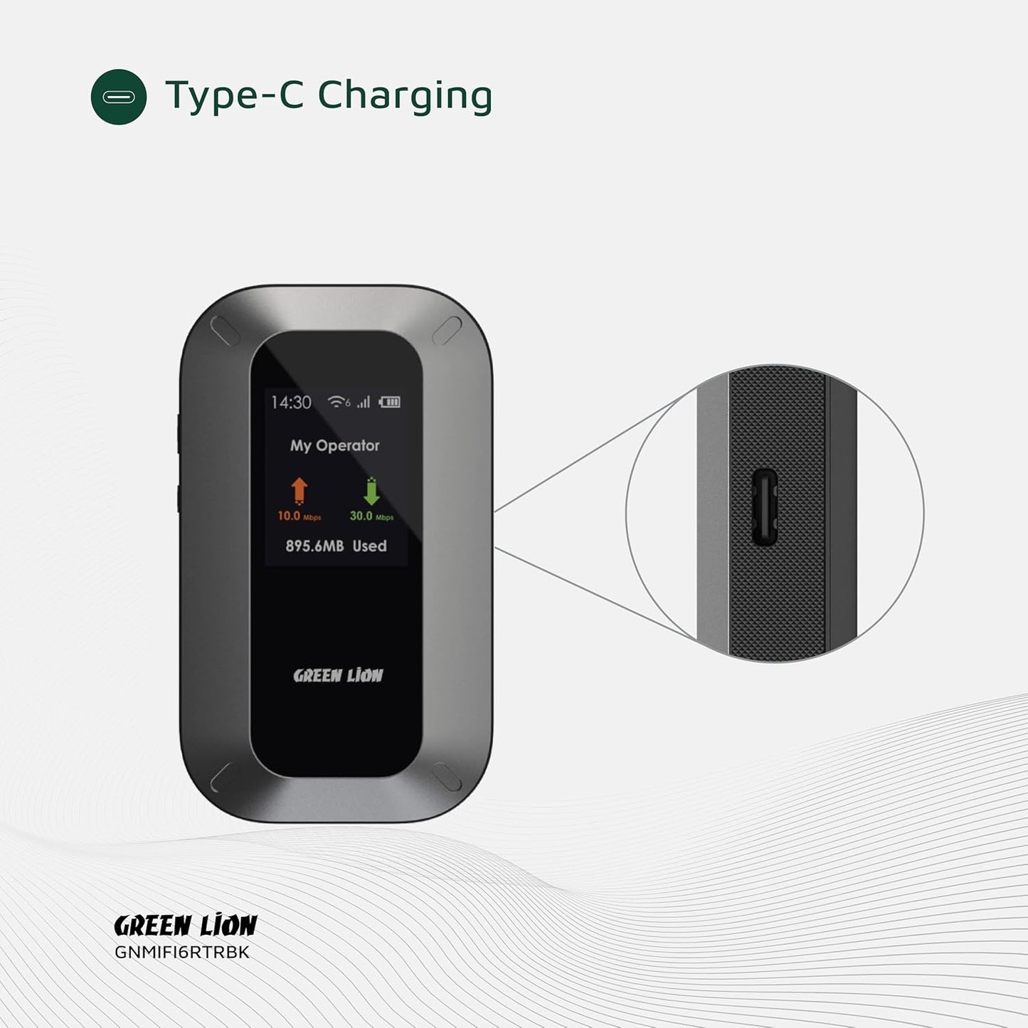 جهاز توجيه Mifi المحمول Green Lion GL-M12