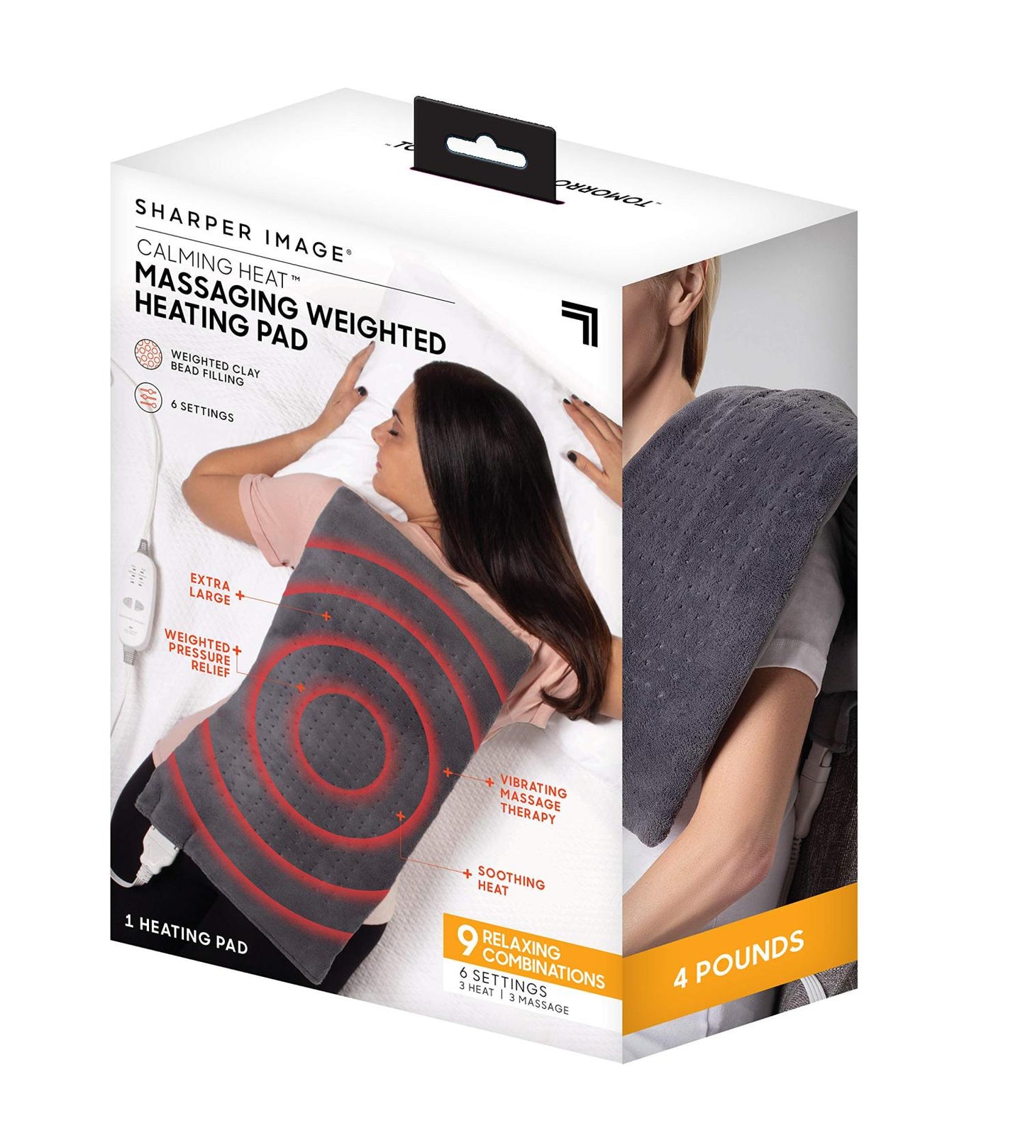 Massaging Weighted Heating Pad