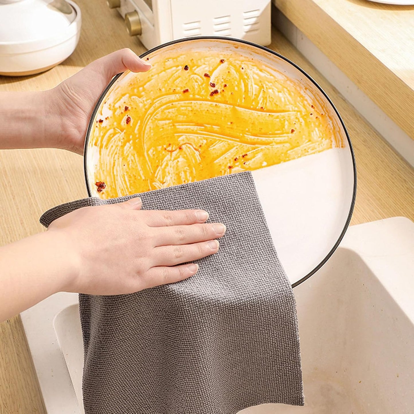 Dishcloths for Kitchen - 20 Pcs Extractable