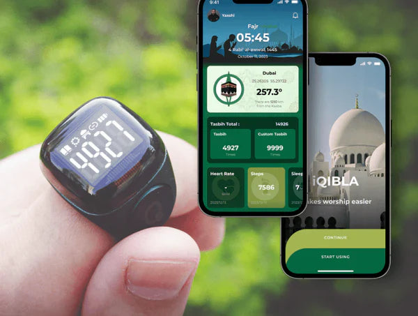 iQibla Noor Zikr Ring