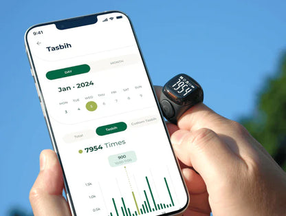 iQibla Noor Zikr Ring