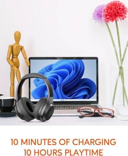 Porodo Soundtec Eclipse Wireless Over-Ear Headphone