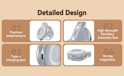 حلقة إضاءة مغناطيسية لالتقاط صور السيلفي من تيليسين C03