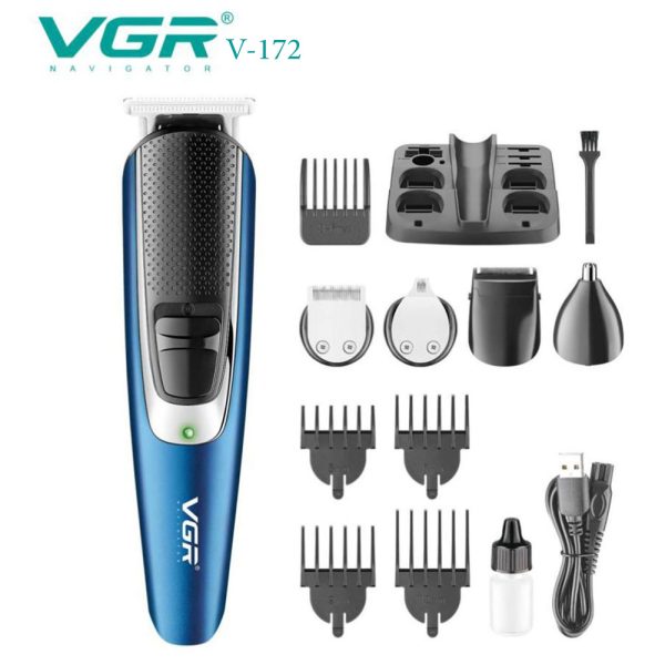 VGR 5-In-1 Professional Grooming Kit V-172