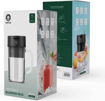 Green Lion Portable Blender MUG