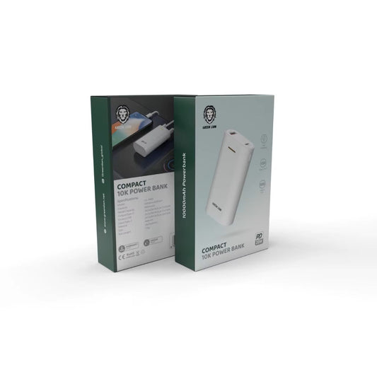 Green Lion Compact 10000mAh Power Bank