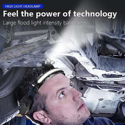 COB Floodlight Rechargeable Headlamp W678-2
