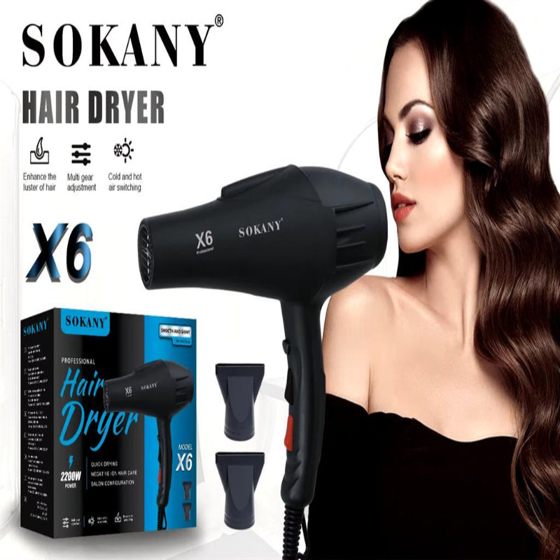 Sokany Professional Hair Dryer 2200W SK-X6