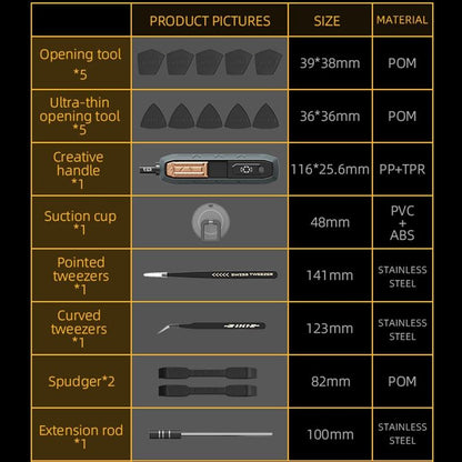 Jakemy 180 in 1 Mini Container Screwdriver Set JM-8192