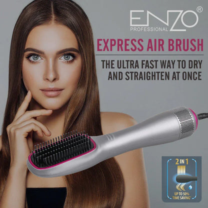 Enzo 2-In-1 Cheveux Express Air Brush 2000W EN-4121