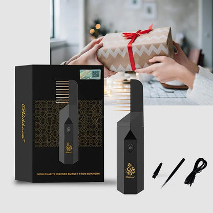 Arabic Electronic Bukhoor Comb | Portable Incense Burner