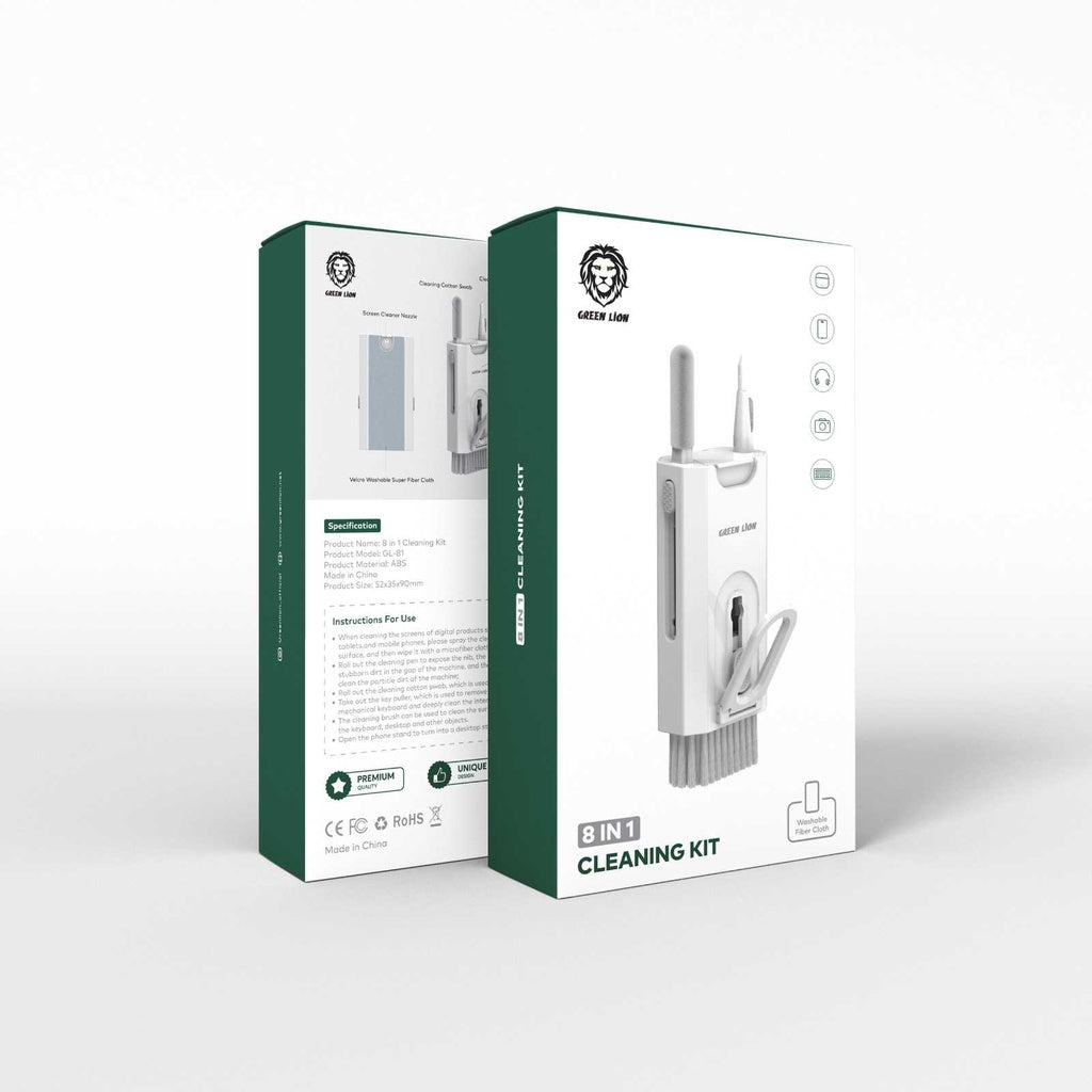 Green Lion 8 in 1 Cleaning Kit