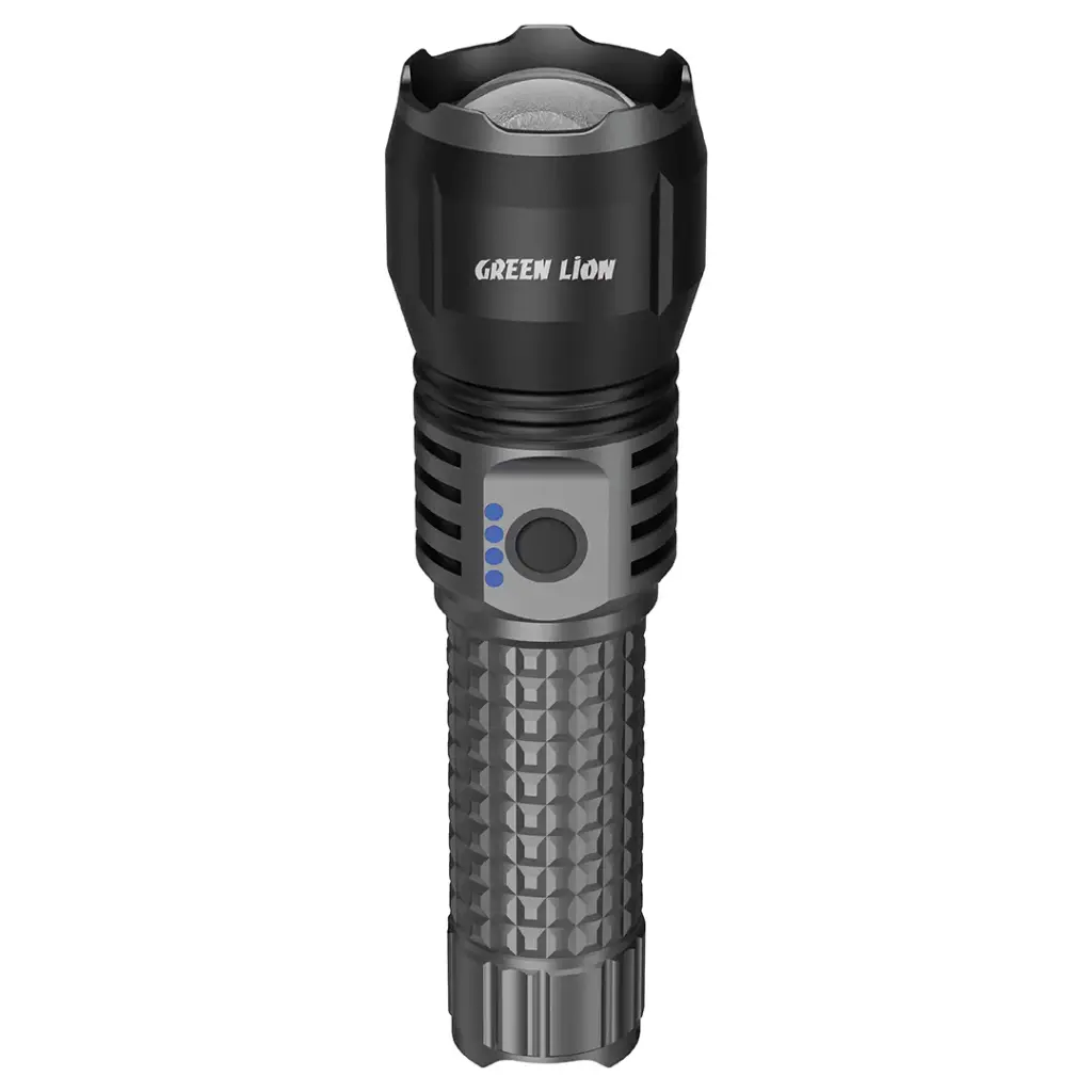 Green Lion Hunter Portable LED Flashlight