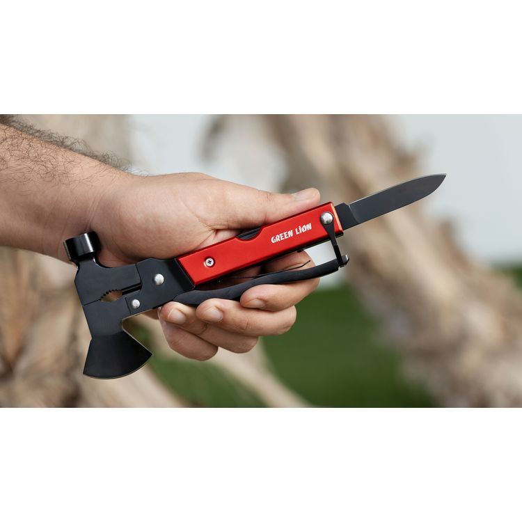 Green Lion Storm Breaker Multitool Axe