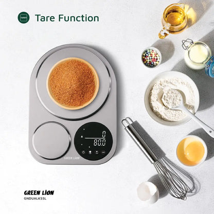 Green Lion Dual Kitchen Scale 5 KG/11 LBS