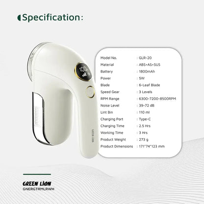 Green Lion ErgoTrim Digital Fabric Remover
