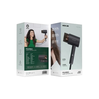 Green Lion Foldable Hair Dryer Lite 1200W