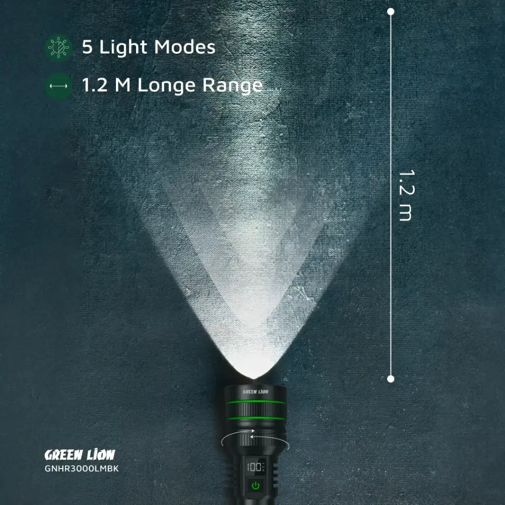 Green Lion Hyper Ray Pro LED Torch