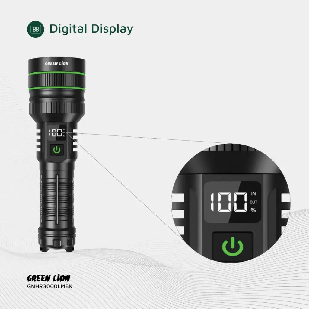 Green Lion Hyper Ray Pro LED Torch