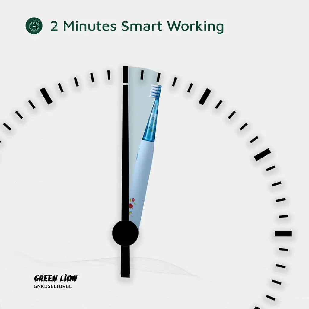 فرشاة أسنان كهربائية للأطفال من جرين ليون