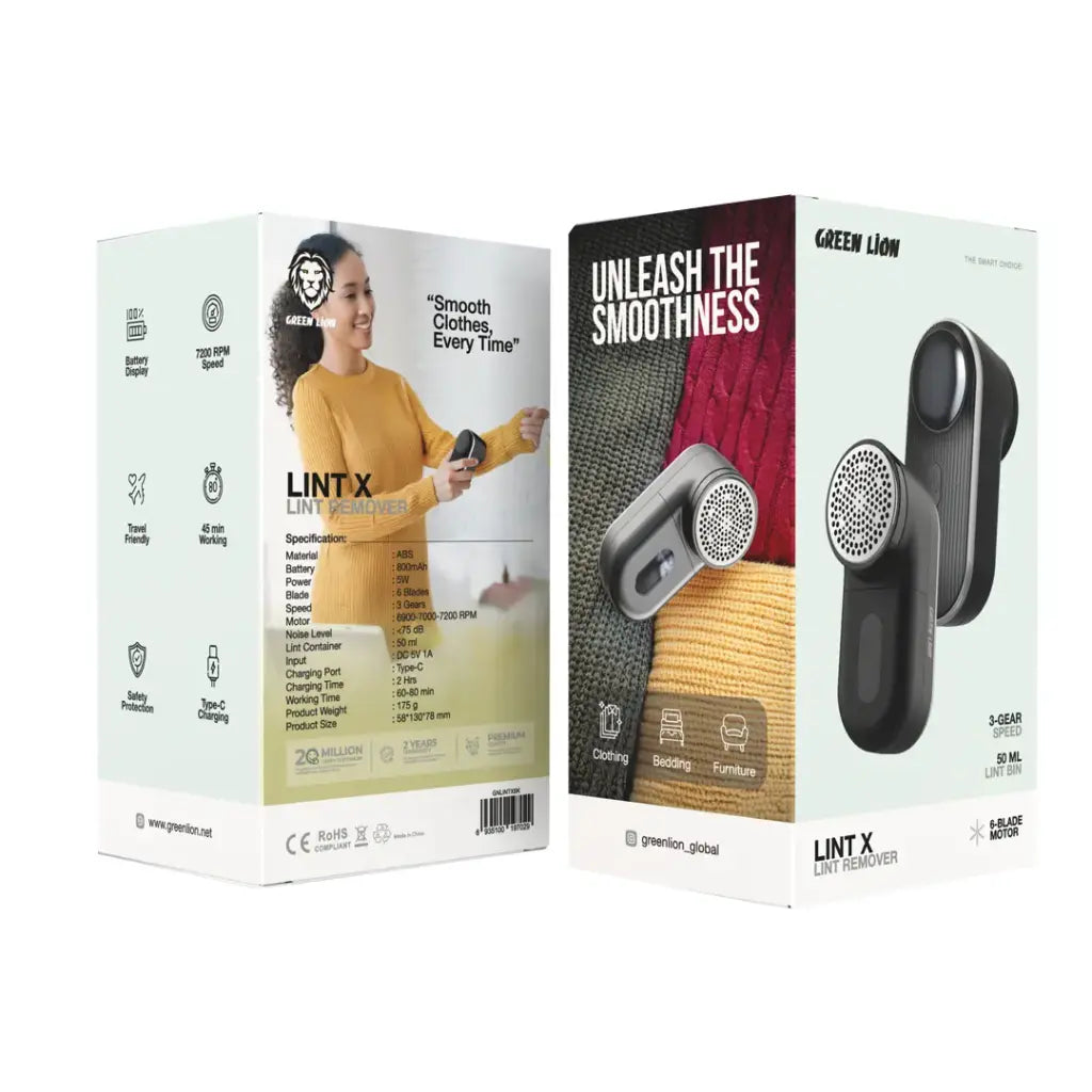 Green Lion LINT-X Rechargeable Lint Remover