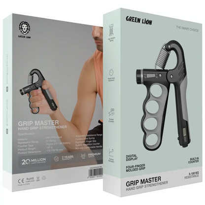 Green Lion Grip Master Hand Grip Strengthener