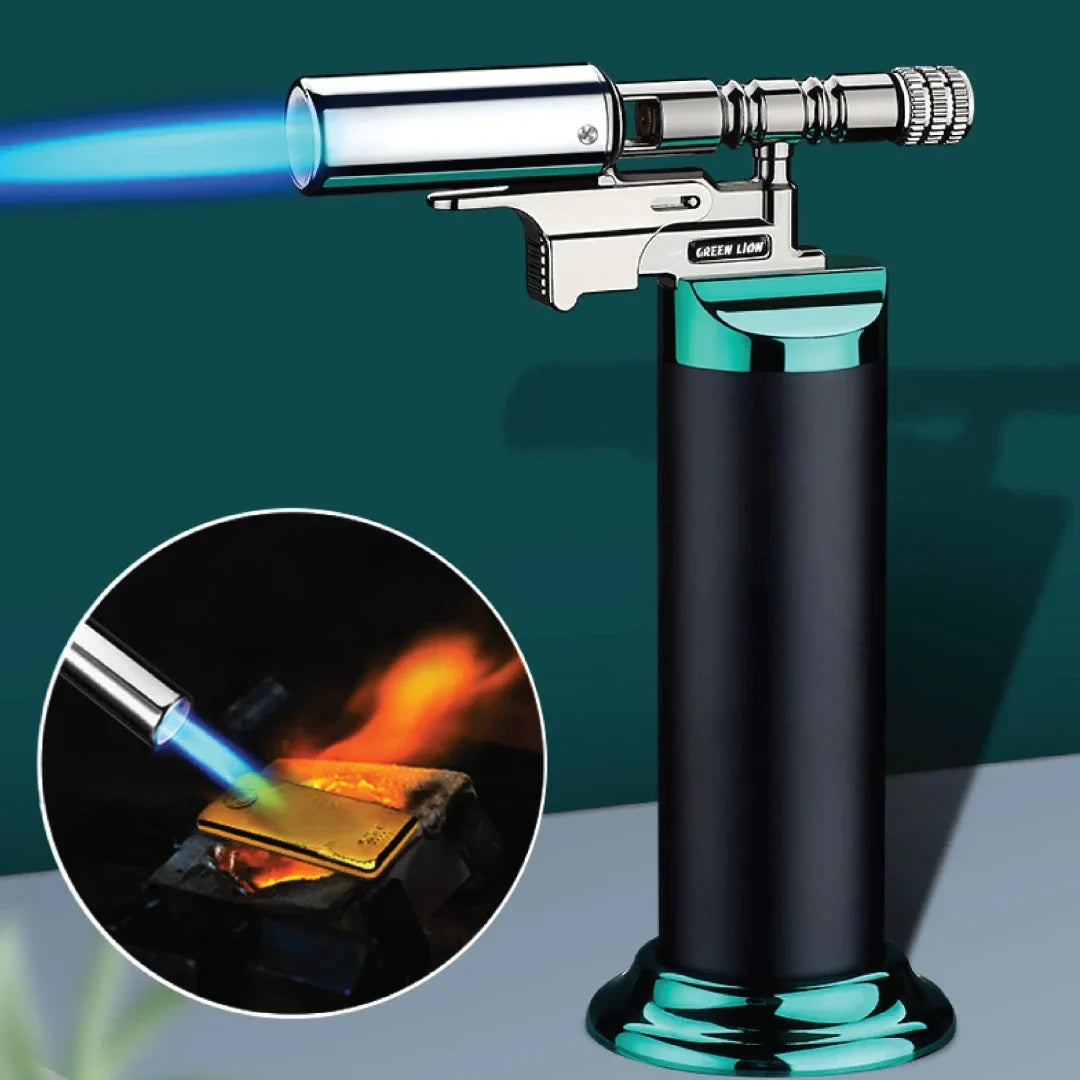 ولاعة Green Lion Jet Flame Pro المقاومة للرياح