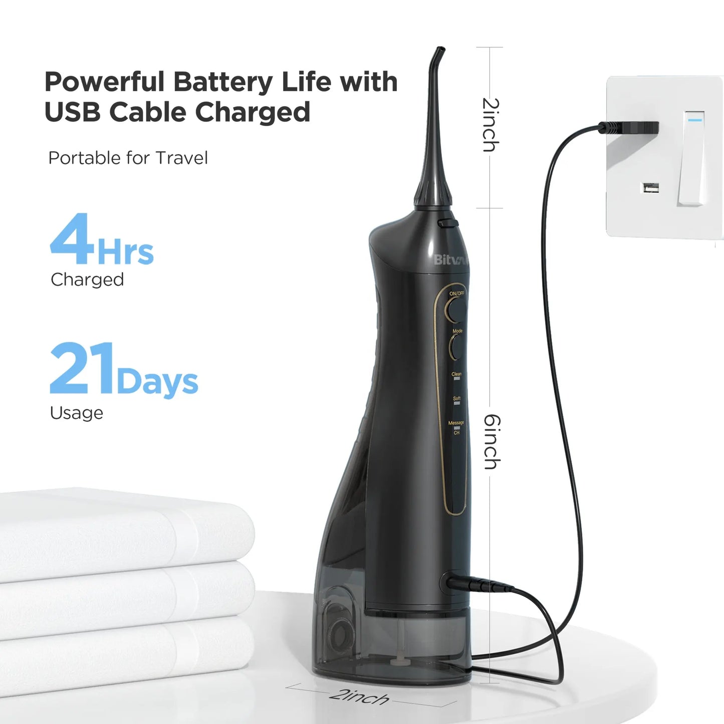 Bitvae Cordless Oral Irrigator - F5020E