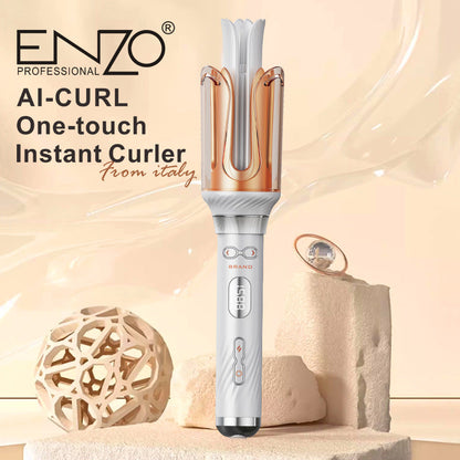 Enzo Glam AI-Curl | One-Touch Instant Curler EN-1966