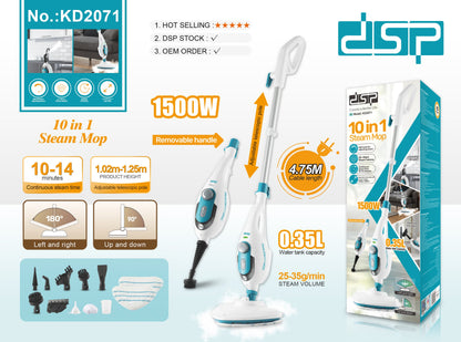 Dsp 10in1 Steam Mop 1500W - KD2071