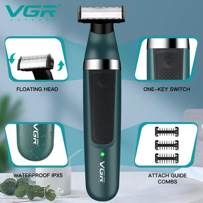مجموعة ماكينة الحلاقة الاحترافية VGR V-393