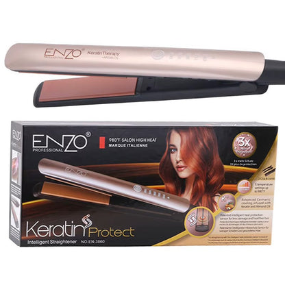 Enzo Keratin Protect Intelligent Hair Straightener EN-3860