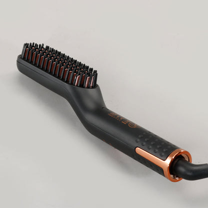 Enzo Beard Straightener Brush EN-4007