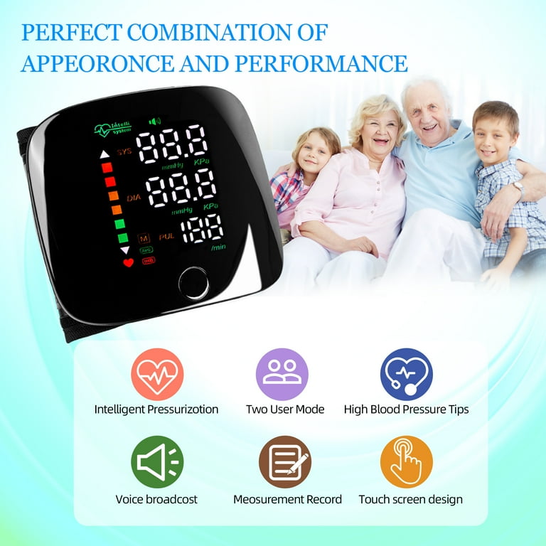 Wrist Electronic Sphygmomanometer