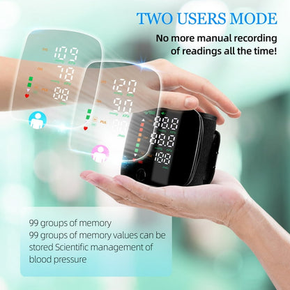 Wrist Electronic Sphygmomanometer
