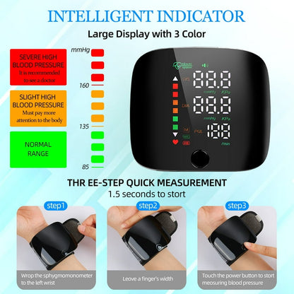 Wrist Electronic Sphygmomanometer