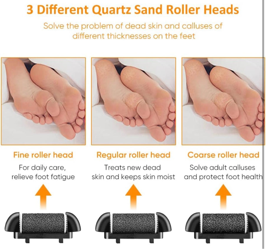 جهاز كهربائي لإزالة مسامير القدم وتلميعها