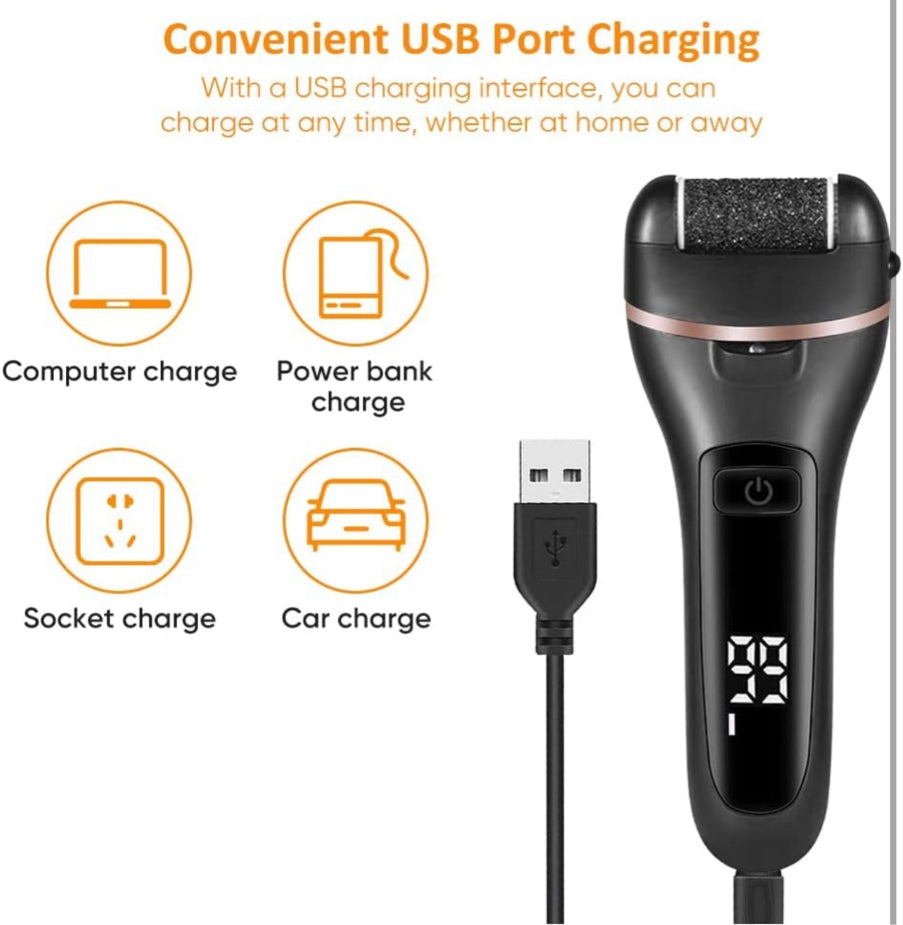 جهاز كهربائي لإزالة مسامير القدم وتلميعها