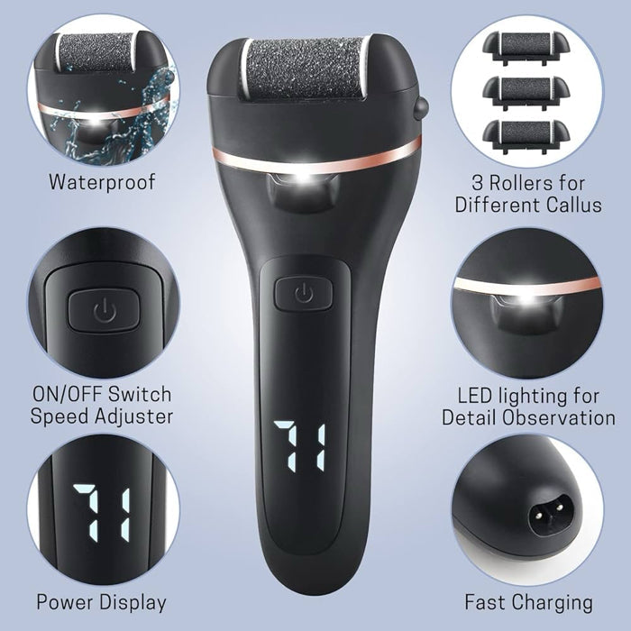 جهاز كهربائي لإزالة مسامير القدم وتلميعها