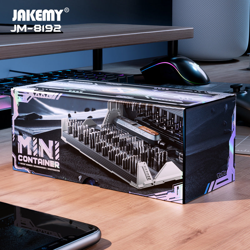 Jakemy 180 in 1 Mini Container Screwdriver Set JM-8192