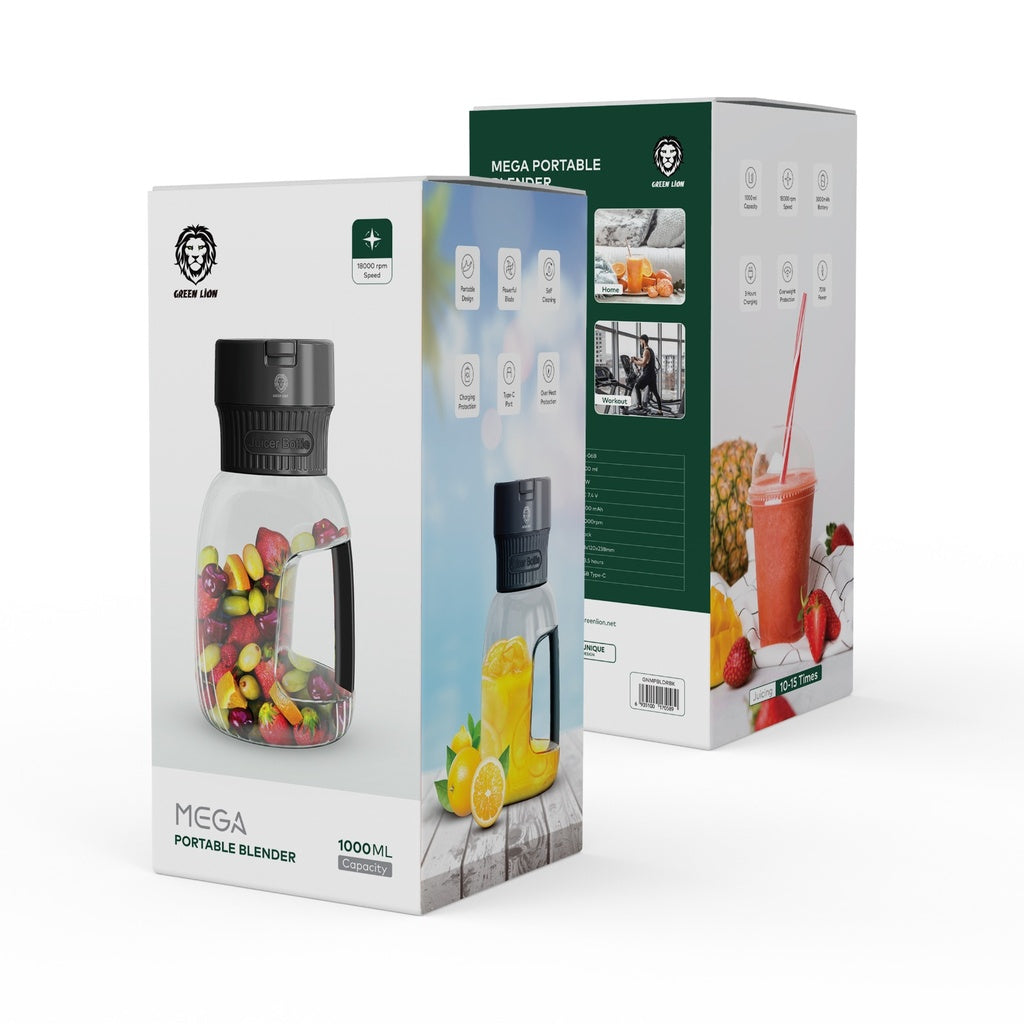 Green Lion Mega Portable Blender 1000mL GL-06B