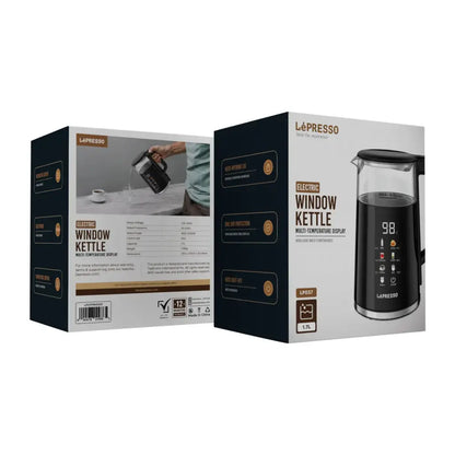 LePresso Electric Window Kettle Multi-Temprature Display