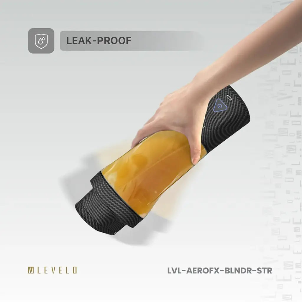Levelo Portable Carbon Fiber Blender Aeroflex - Smoky Transparent
