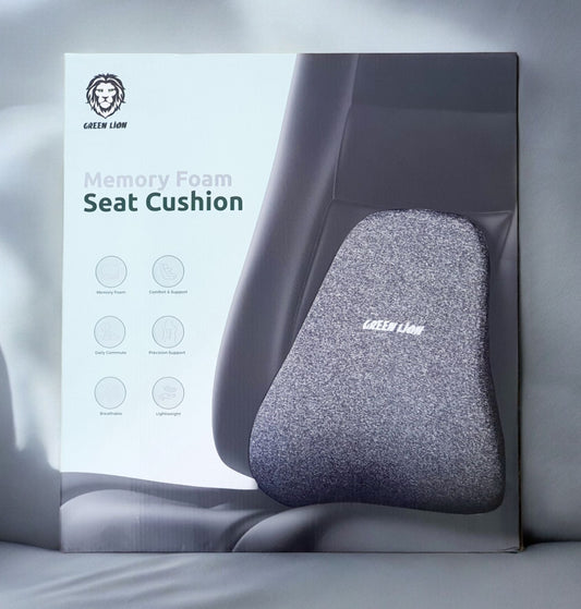 Green Lion Memory Foam Seat Cushion (Back)